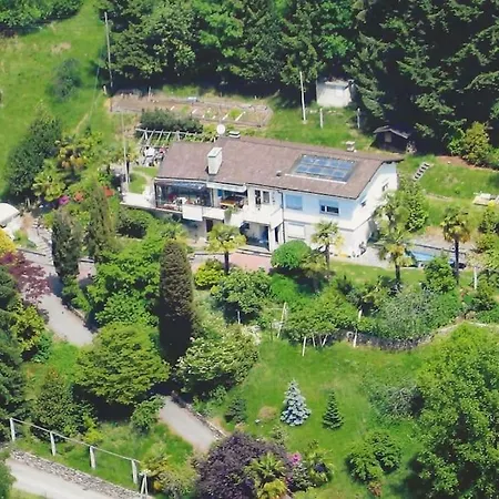 Il Bell'Ovile, Bellissima Villa Nel Verde, Con Privacy Garantita Novaggio Exterior photo